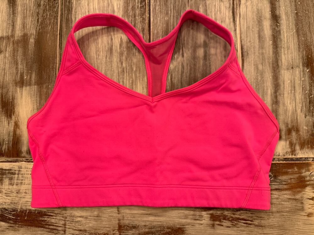 The Player By Victoria’s Secret Racerback Sports Bra Pink Size Large